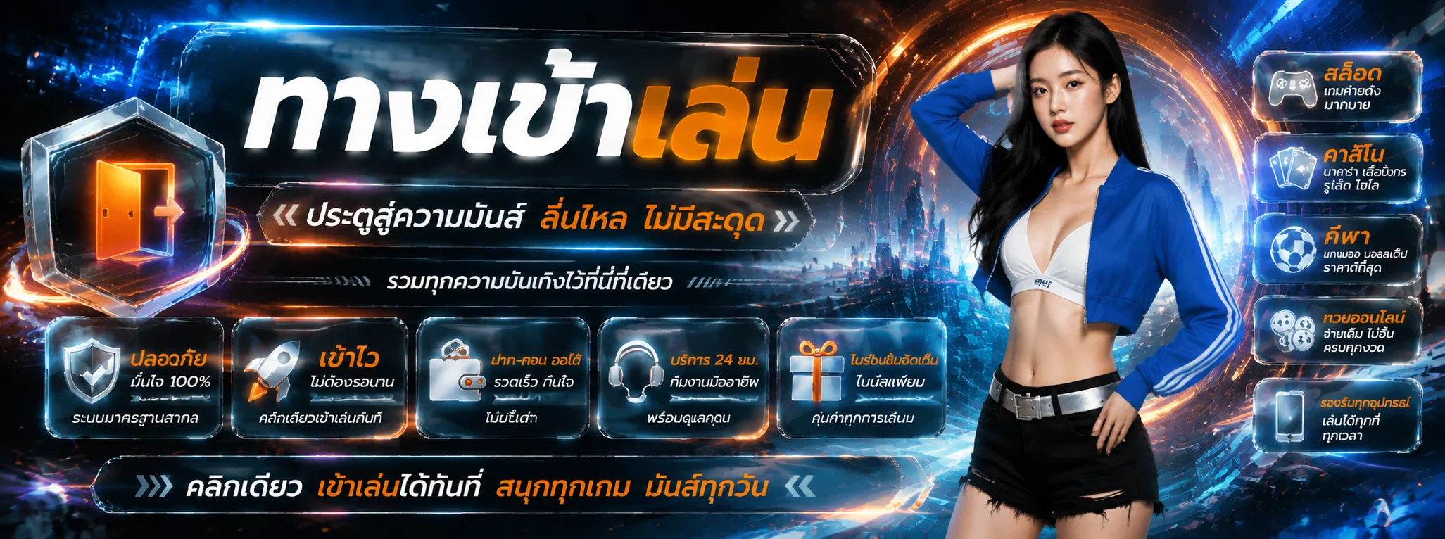 รวมเกมสล็อตออนไลน์และคาสิโนสดบน SKBET89